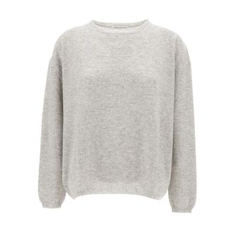 Stefano Mortari Dames, Truien, Grijs, Maat: M Kasjmier