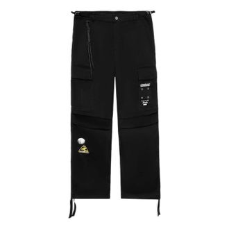 Li-Ning Skateboarding Graphic Cargo Pants Black AKXS153-5