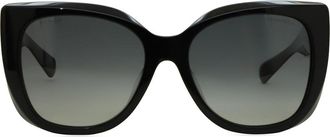 Tiffany & Co. TF4229F Asian Fit Polarized 8001T3 Womens Sunglasses Black Size 55