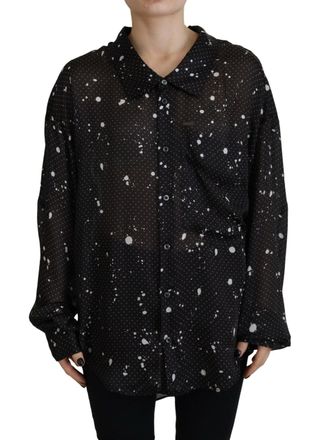 Dsquared2 Dsquared&sup2; Collared Button Down Blouse Womens Top (Pre-Owned)