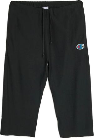 Undercover x Champion cropped track pants - Black