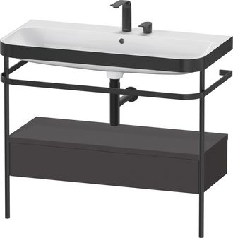 Duravit Set Duravit Happy D.2 Plus Con Consola Met&aacute;lica Y Caj&oacute;n