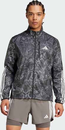 adidas adidas Performance Mens Own the Run Excite WIND.RDY Jacket - Black - Size X-Large