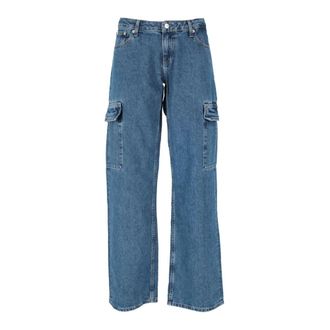 Calvin Klein Jeans Dames, Jeans, Blauw, Maat: W27