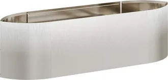 vidaXL Cama De Jard&iacute;n Elevada Acero Inoxidable 140 X 40 X 40 Cm Acero Vidaxl