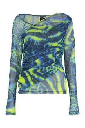 Versace Jeans Couture Tulle Top