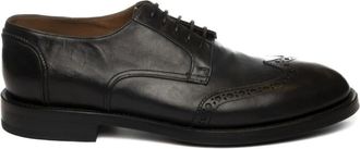 Pantanetti Schoenen, Heren, Zwart, 41 EU, Leer, Stringata Bringham