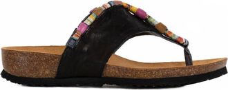 Think Womens Julia Sandal In Black/kombi