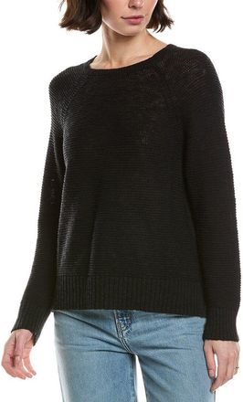 Eileen Fisher Raglan Sleeve Linen-Blend Sweater
