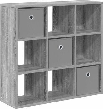 vidaXL Aparador Gris Sonoma 73,5 X 24 X 69,5 Cm Vidaxl