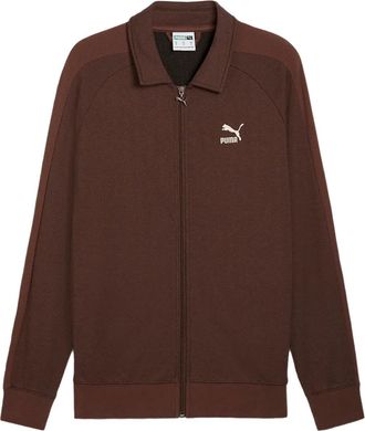 Puma Giacca sportiva con logo - Marrone