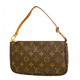 Louis Vuitton Brown Pouch (Pre-Owned)