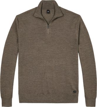 Wahts Mens Knitwear Taupe Melange / XL