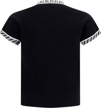Versace Mens Black Cotton T-Shirt