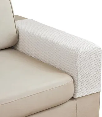 OEM Fundas Para Reposabrazos De Sof&aacute; (2 Unidades), Fundas Lavables Para Reposabrazos De Sof&aacute;, Fundas El&aacute;sticas Para Reposabrazos Sof&aacute; (blanco Roto)