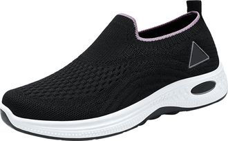 Generic Womens Wide Fit Running Shoes Women Lightweight Orthopedic Sneakers Casual Shoes Spring Summer And Autumn Breathable Single Versatile Comfortable Mesh