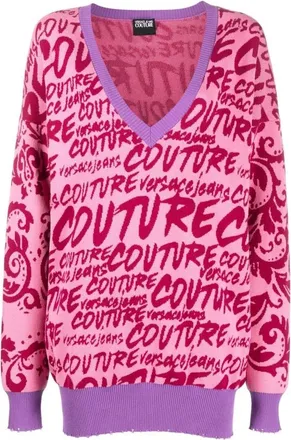 Versace Jeans Couture Donna, Maglie, Rosa, XS, new