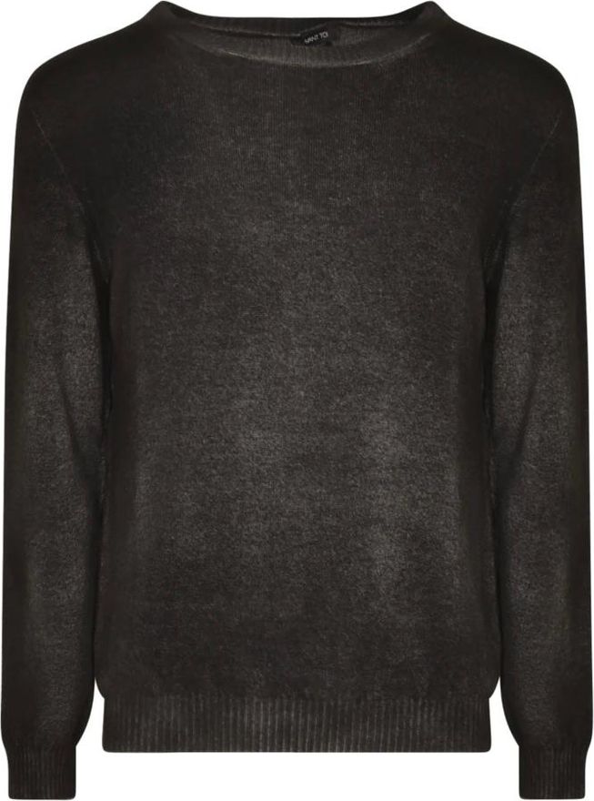 Pull Homme George – Gris, Coton, Taille M – Encolure Ras-du-cou, Manches Longues – Très Bon état
