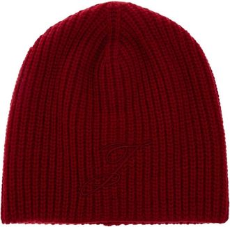 Jacquemus Espiral Muts - Dames - Hoeden - Rood - ONE Size - Wol - Accessoires