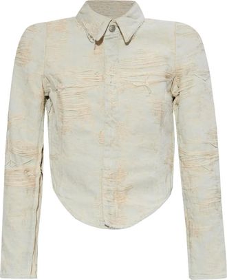 Diesel Camicia De-Madeleine-FSG - Grigio