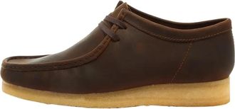 Clarks Wallabee Veterschoenen - Heren - Veterschoenen - Bruin - 42 EU - Leer - Schoenen