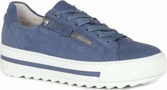 Gabor Womens Heather Womens Casual Trainers - Blue - Size: 3.5