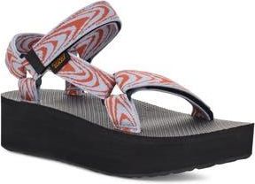 Teva Universal Platform Sandal in Swerve Light Blue at Nordstrom Rack, Size 10