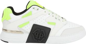 Philipp Plein Leren Lo-Top Sneakers - Heren - Sneakers - Veelkleurig - 45 EU - Leer - Schoenen