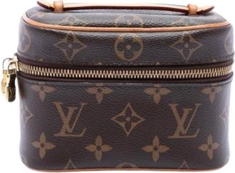 Louis Vuitton Pre-owned Nice Nano Vanity Case - - Pre-owned - Donna - Marrone - ONE SIZE