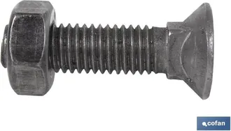 cofan Din-608/934 C-6.8 M-14x35 Pulido