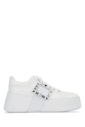 Roger Vivier Viv Skate High Strass Sneakers