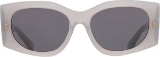 Tory Burch Dark Grey Rectangular Ladies Sunglasses TY7221U 202587 56