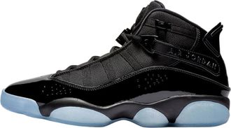 Nike Jordan Mens 6 Rings Black Ice
