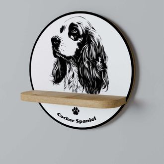 OEM Estante Redondo Cocker Spaniel Ingl&eacute;s