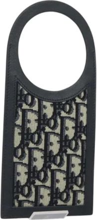 Dior Pre-owned Accessories, female, Blue, Size: ONE SIZE Pre-owned Trotter Canvas Pouch