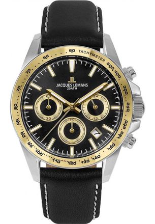 Jacques Lemans 1-1877D Mens Liverpool Watch - Silver - One Size