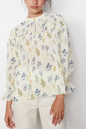 BA&SH Albin Top In Off White