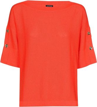 Caroline Biss Caroline Biss, Dames, Truien, Oranje, Maat: 2XL
