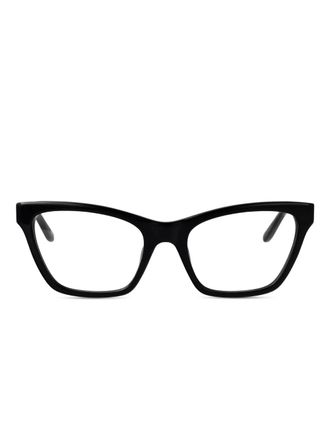 Balenciaga cat-eye glasses - women - Recycled Acetate - 56 - Black