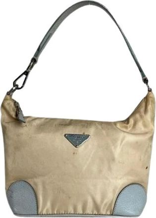 Prada Pre-owned Vintage Schoudertas - Dames - Vintage Schoudertas - Blauw - ONE Size - Vintage