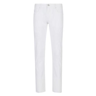 A|X Armani Exchange Heren J13 Slim Jeans (Wit)