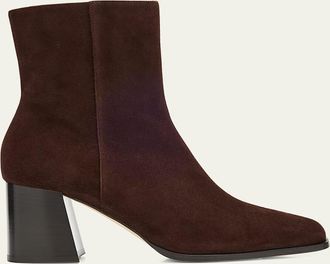 Jimmy Choo London Linne Suede Ankle Booties
