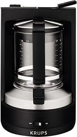 Krups Cafetera A Presion 12 Tazas 850w Negra - Km468910
