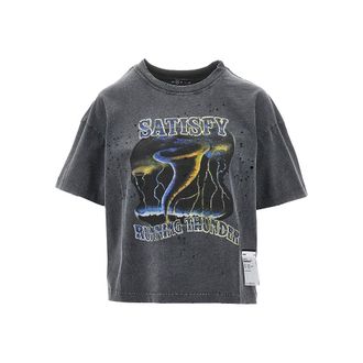 SATISFY Printed MothTech T-shirt Woman XS