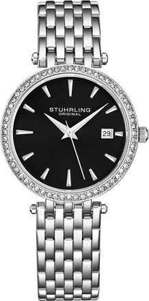 Stührling Symphony Quartz Black Dial Ladies Watch M16776
