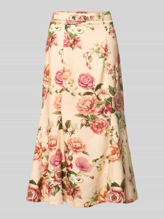 Guess Midirock mit G&uuml;rtel Modell RYAN in Rosa, Gr&ouml;&szlig;e XL