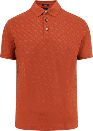 HUGO BOSS Mercerised Cotton Polo Shirt-Uomo