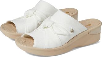 Life Stride Smile Womens Wedge Shoes White : 8.5 W (C), Textile