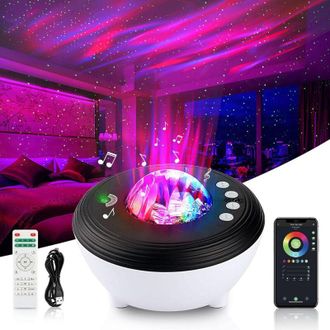 OEM Luz Nocturna Infantil, Proyector Led De Cielo Estrellado, Wi-fi, Bluetooth, Proyector Galaxy, Proyecci&oacute;n De Luz Nocturna De Estrellas, Ayuda Para Dorm