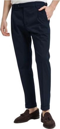 Berwich Uomo, Pantaloni, Blu, M, new